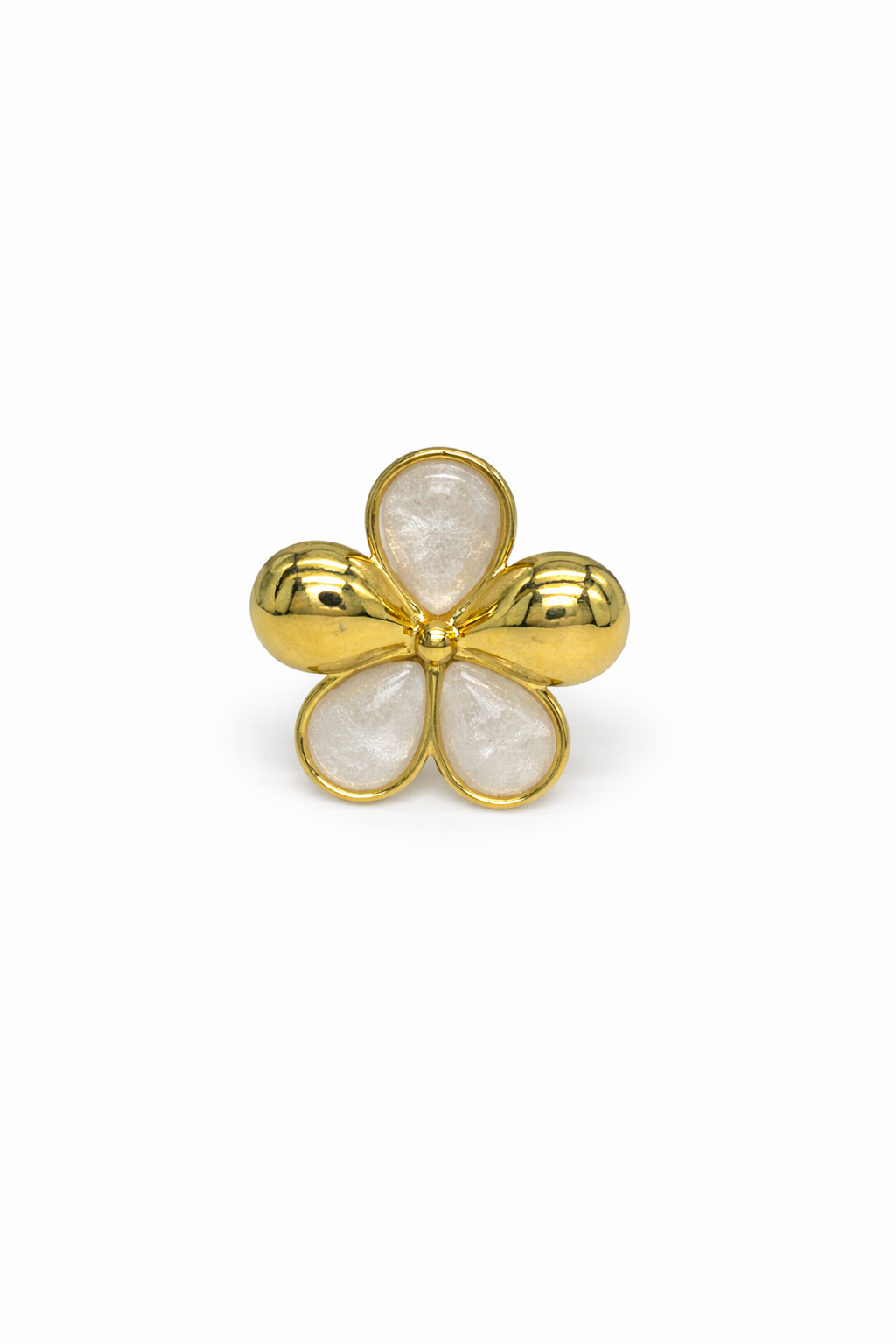 MINATA · Bague Acier Inoxydable Doré · La Sélection Mohissa K