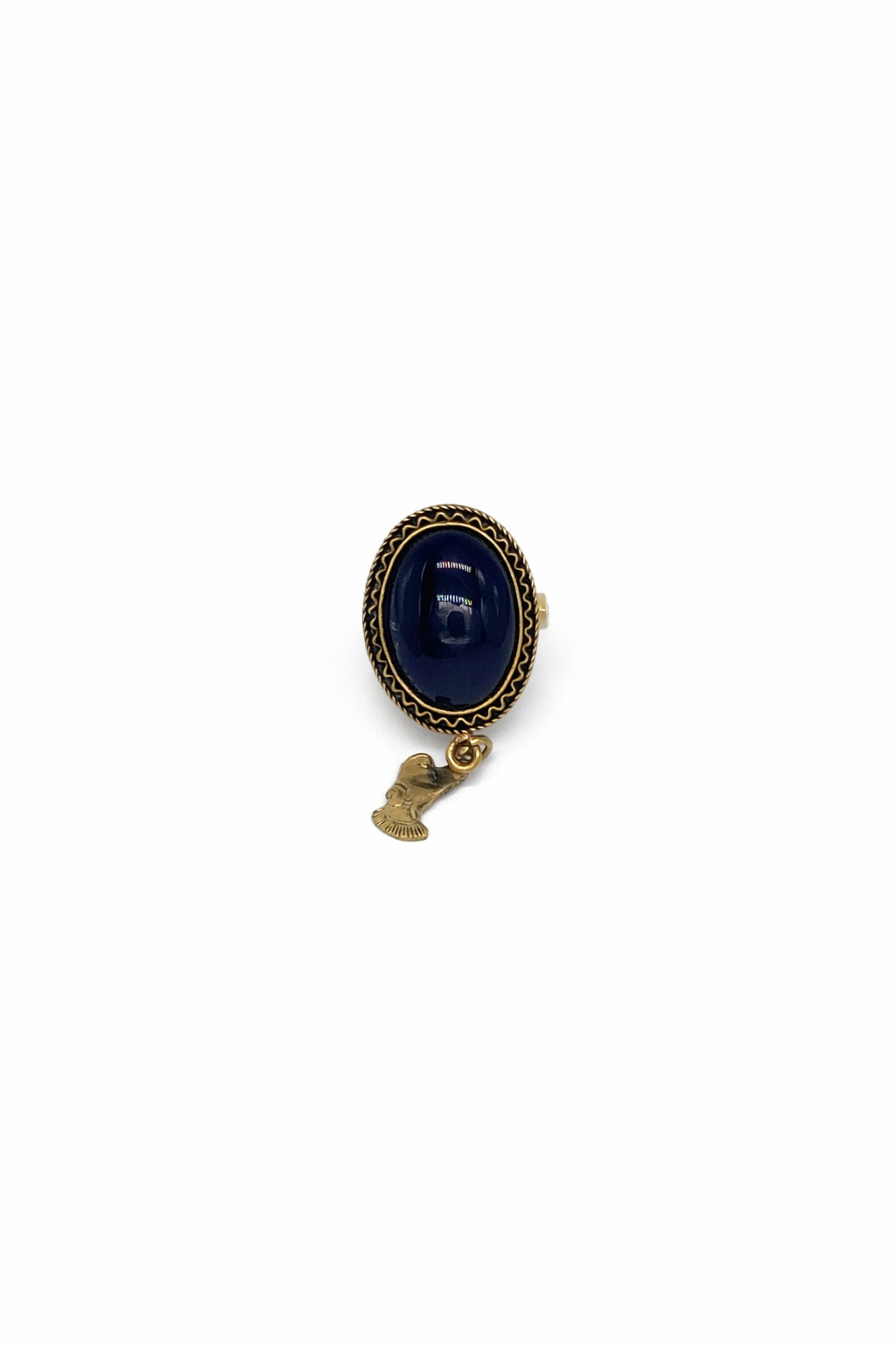ISIS · Pendentif Bronze Onyx Noir · Bijou Ethnique Égypte · Mohissa K