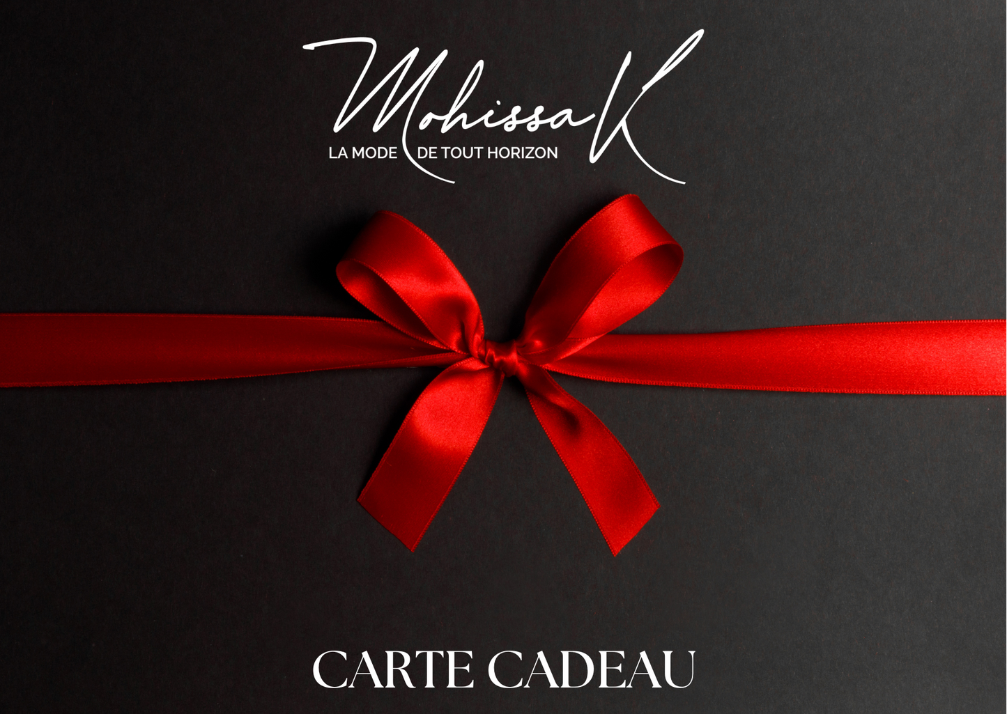 Carte cadeau Mohissa K