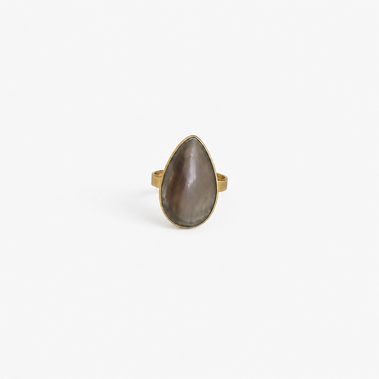 LITANI Bague en Bronze et Os •Terre Kenya