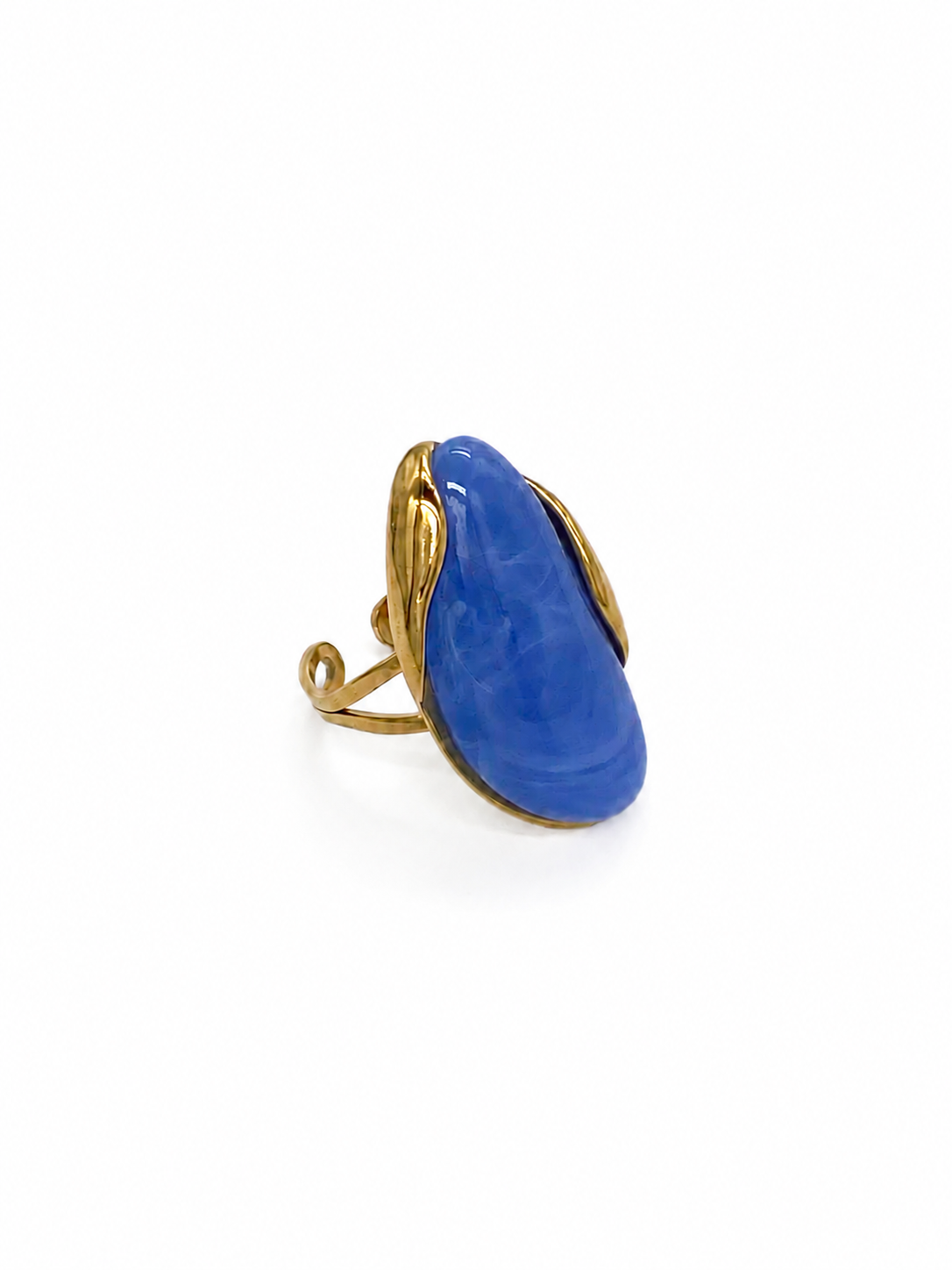 CORALIA Bague acier inoxydable forme géométrique La Sélection Mohissa K