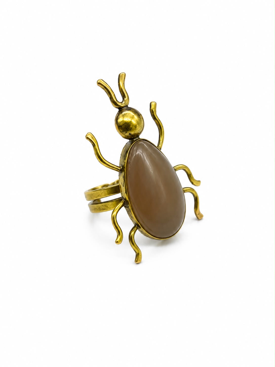 SCARABÉA Bague bronze Terre Kenya