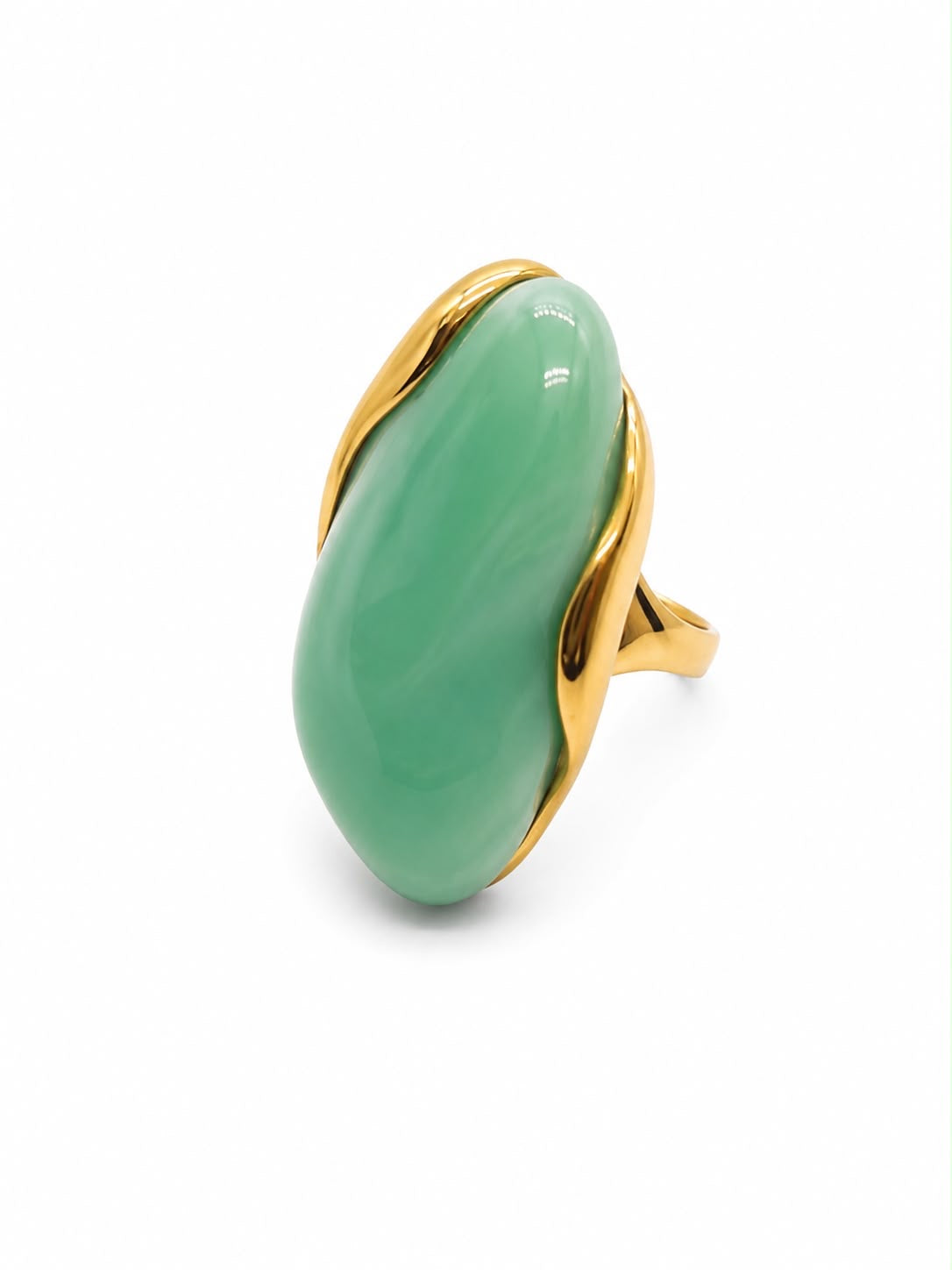 CORALIA Bague acier inoxydable forme géométrique La Sélection Mohissa K
