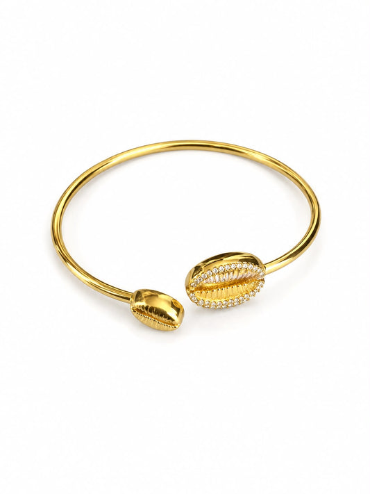 ANAYA Bracelet en acier inoxydable avec sa corille La sélection Mohissa k