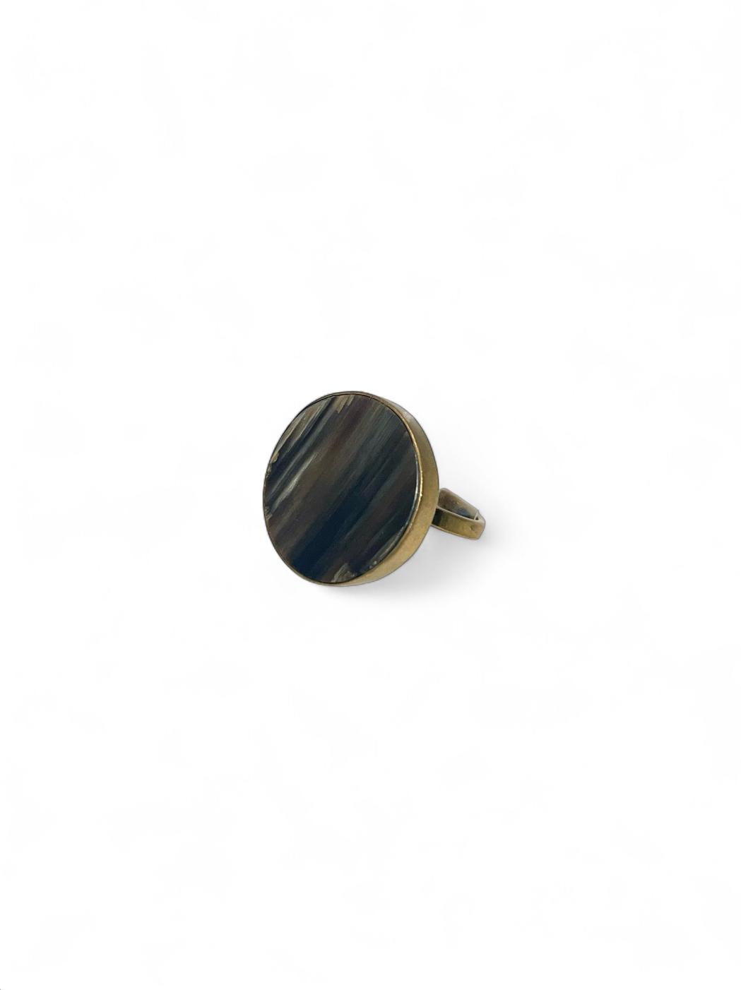 BINTA Bague en Bronze Terre Kenya