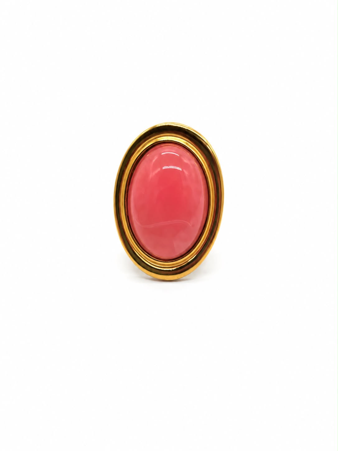 AMARA · Bague Acier Inoxydable Doré · La Sélection Mohissa K