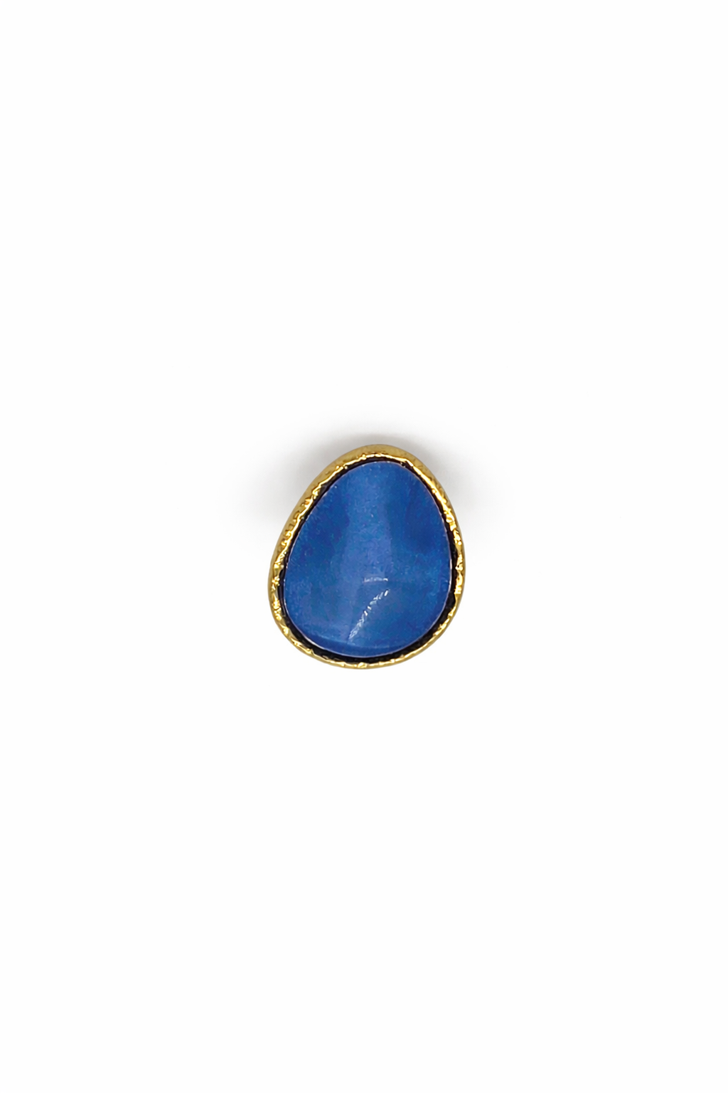 SEYENA Bague Acier Doré avec sa pierre· La Sélection Mohissa K