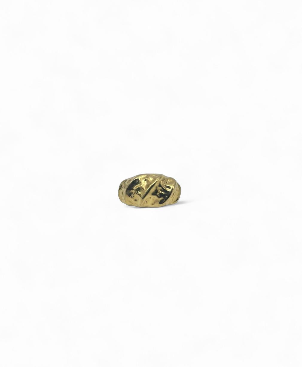 KAMÉLA · Bague Acier Inoxydable Doré · La Sélection Mohissa K