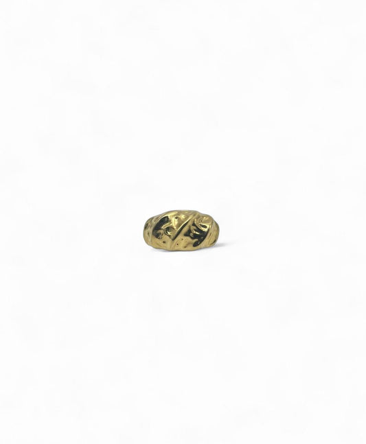 KAMÉLA · Bague Acier Inoxydable Doré · La Sélection Mohissa K