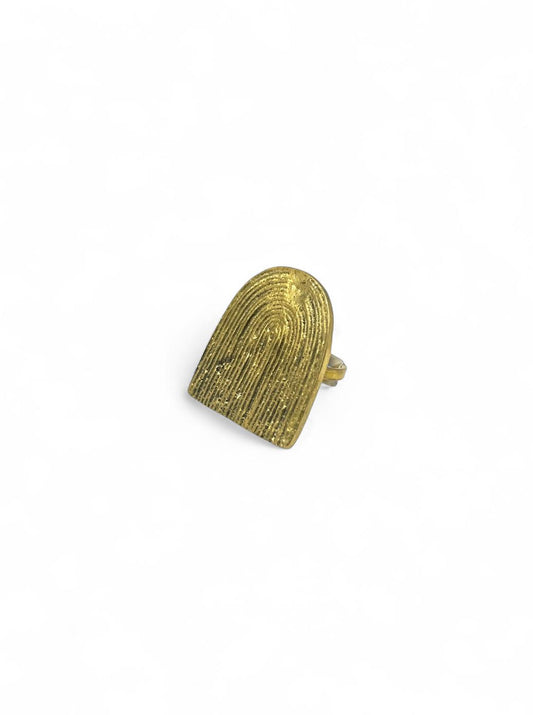 TAMA · Bague Laiton Gravé · Bijou Ethnique Kenya · Mohissa K