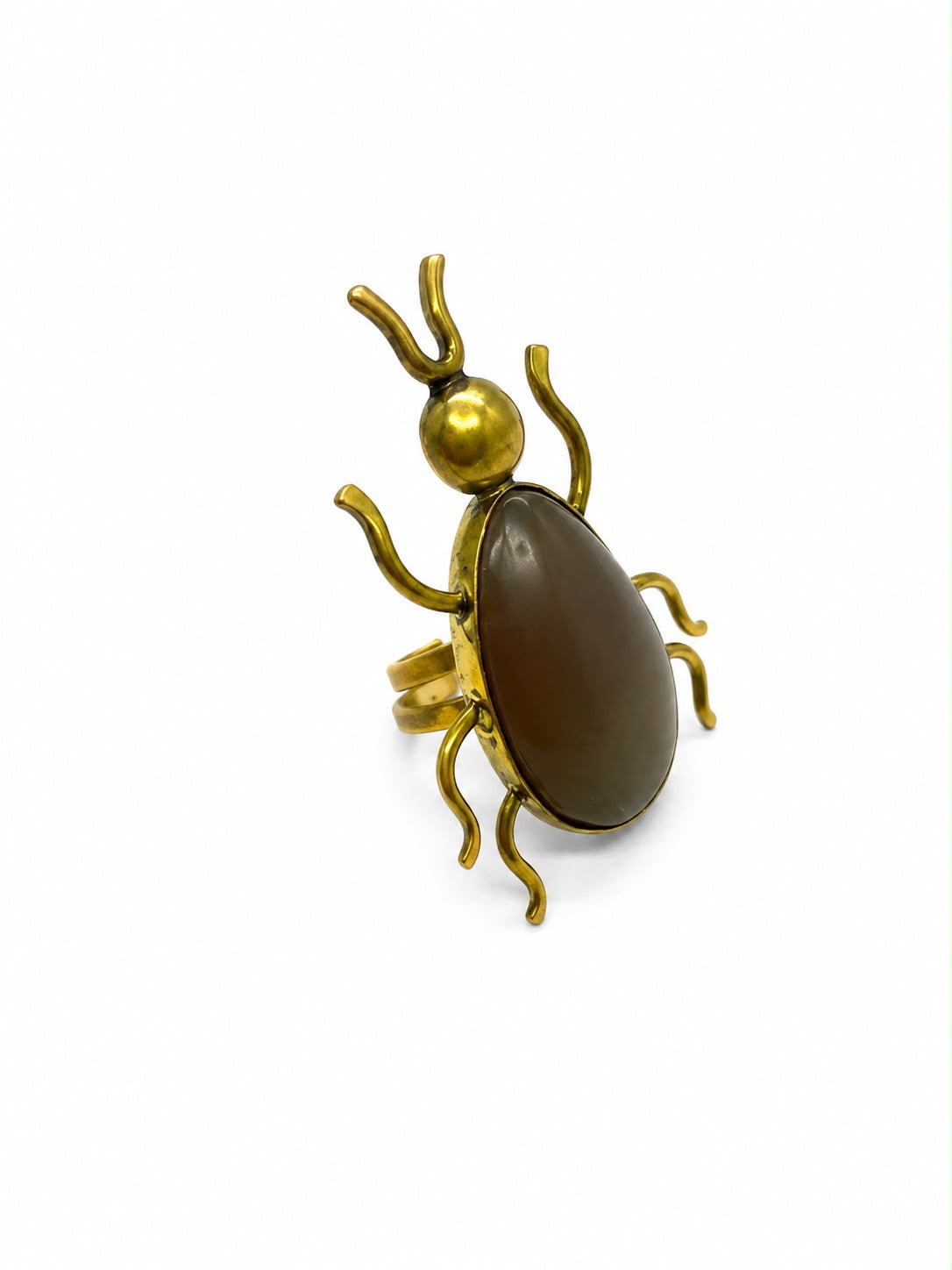 SCARABÉA Bague bronze Terre Kenya