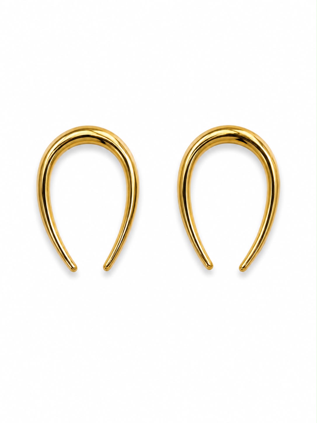 DALILA Boucles d'oreilles forme d'arches acier inoxydable  SELECTION MOHISSAH K