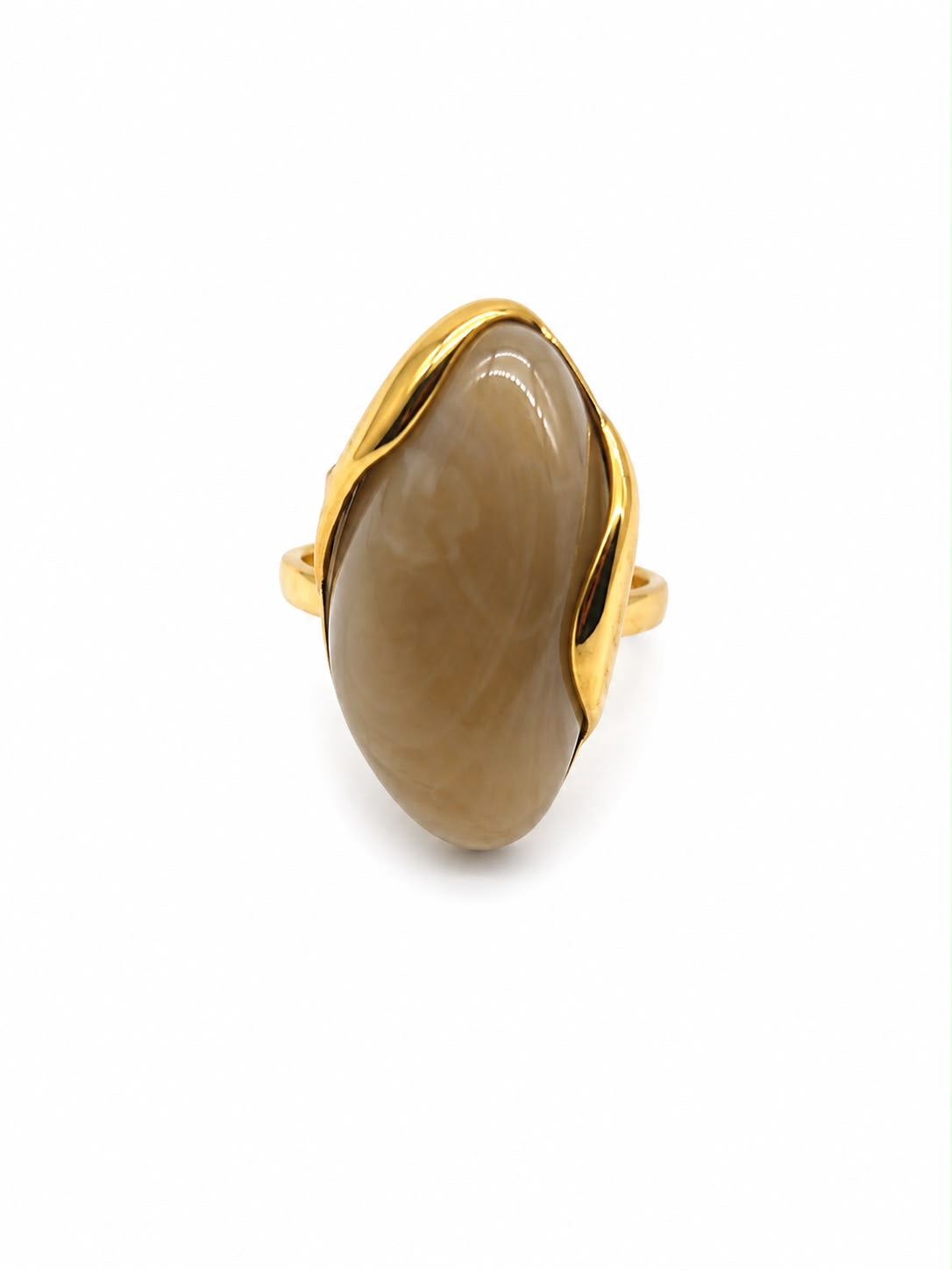 CORALIA Bague acier inoxydable forme géométrique La sélection Mohissa K